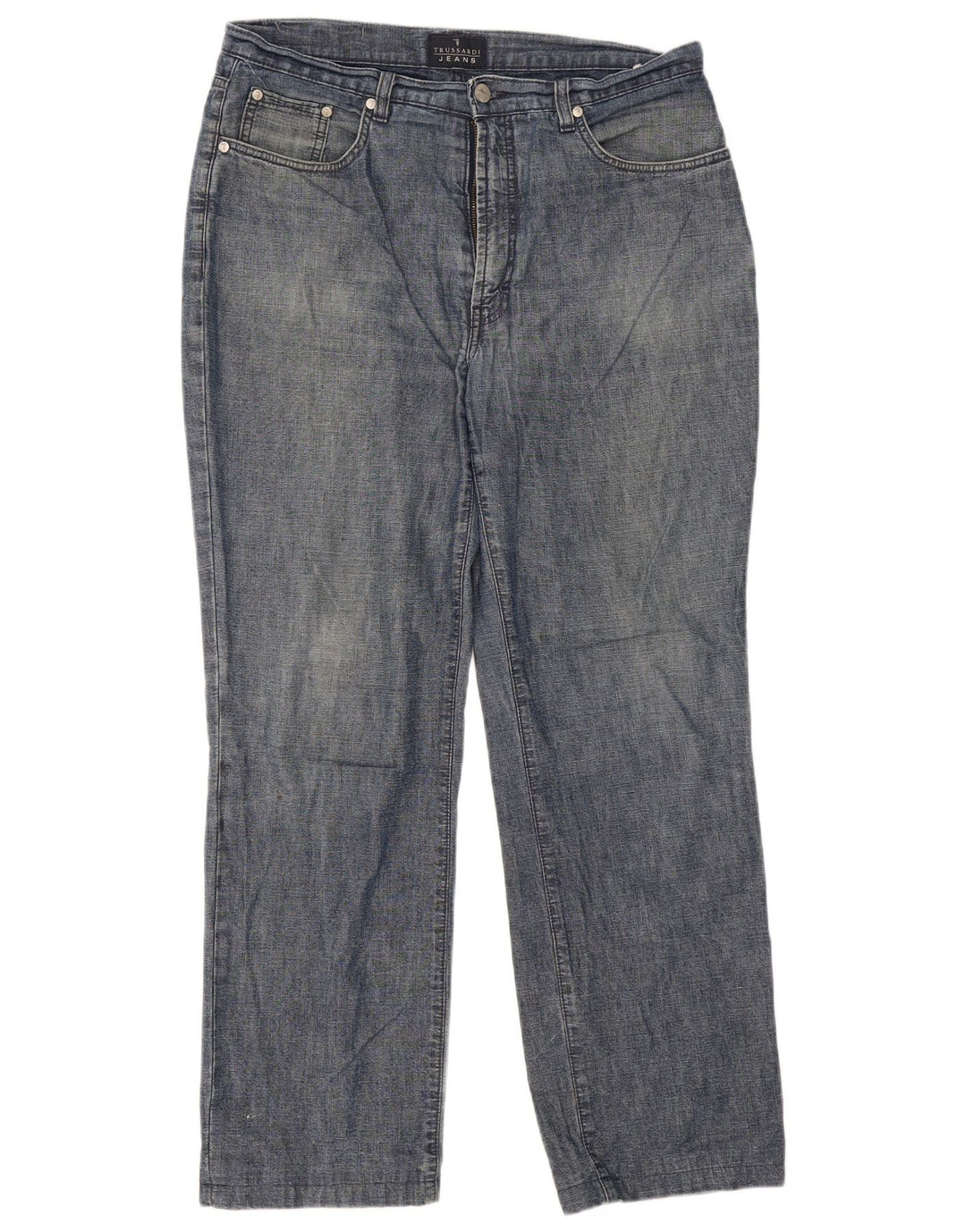 TRUSSARDI Mens Straight Jeans W33 L29  Blue