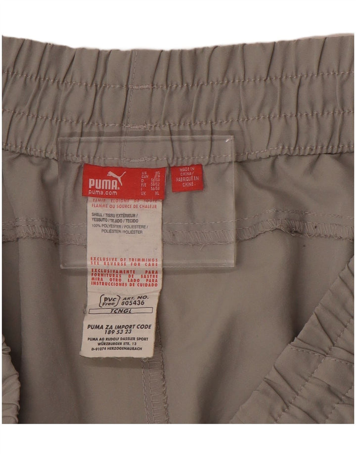 Pantaloni scurți sport Puma pentru bărbați XL, gri, poliester color bloc