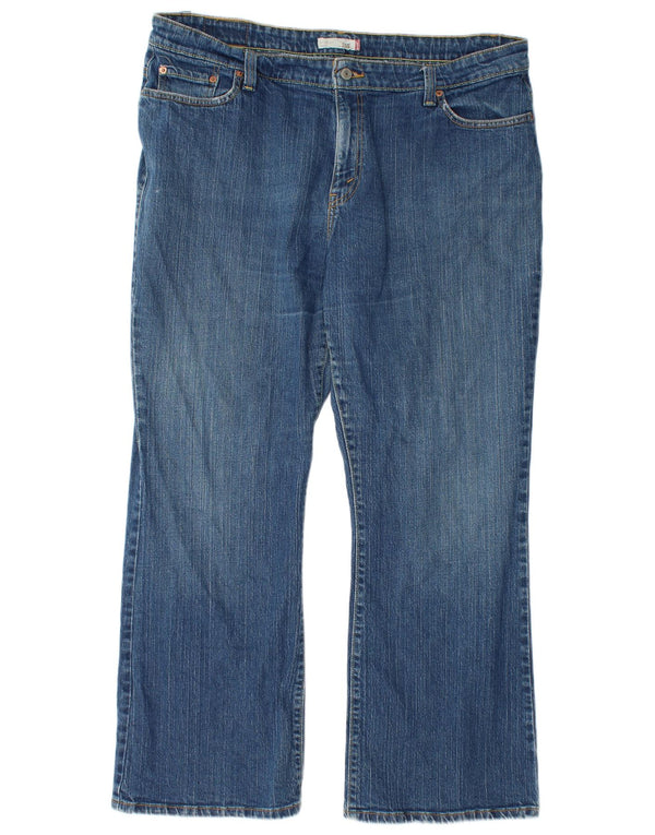 Blugi Levi's 515 Bootcut pentru femei US 22 3XL W42 L28 Blue Bumbac