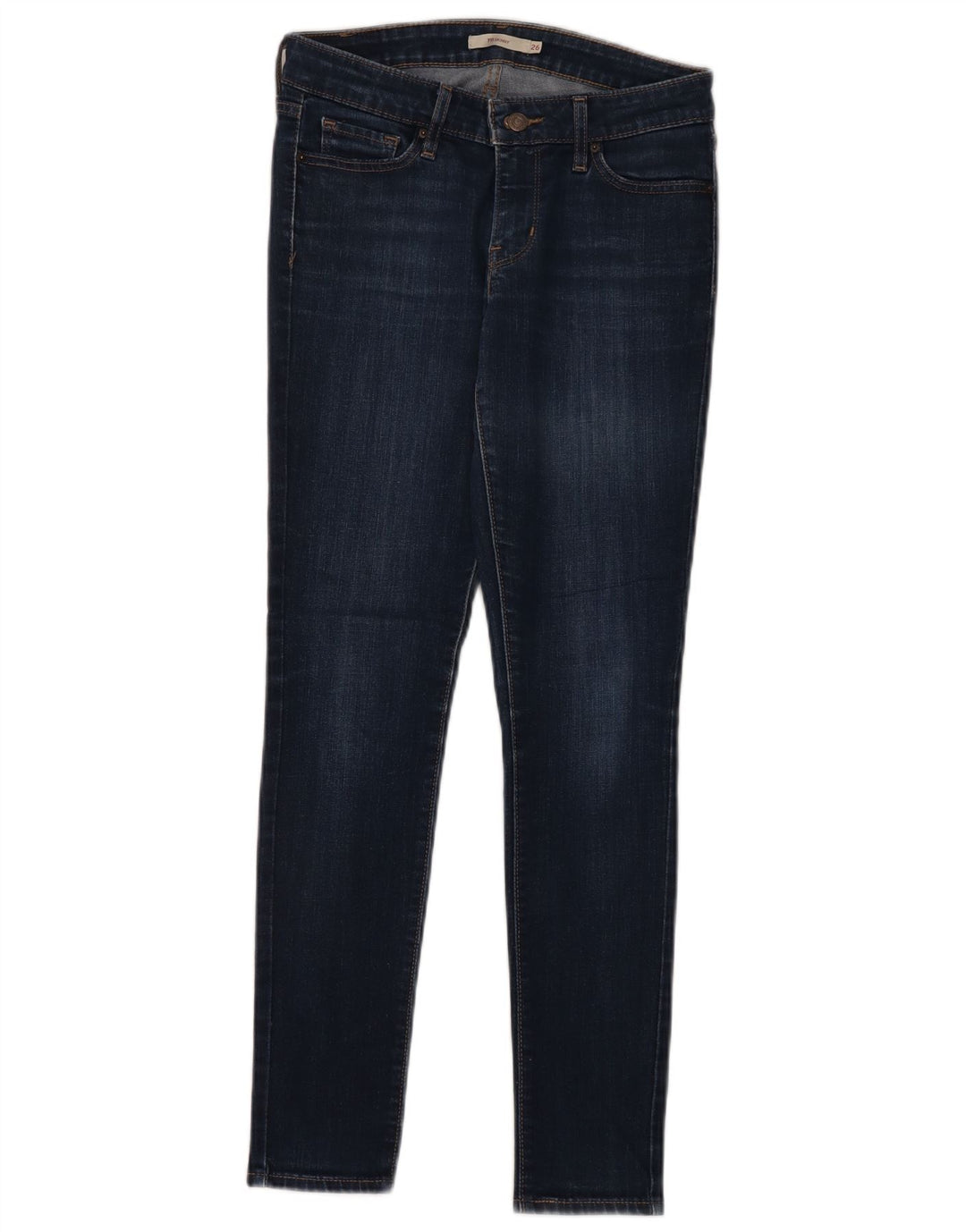 Blugi skinny 711 pentru femei LEVI'S W26 L30 bumbac albastru