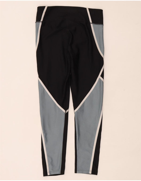 Leggings Under Armour pentru femei Heat Gear UK 12 Medium Black Colorblock