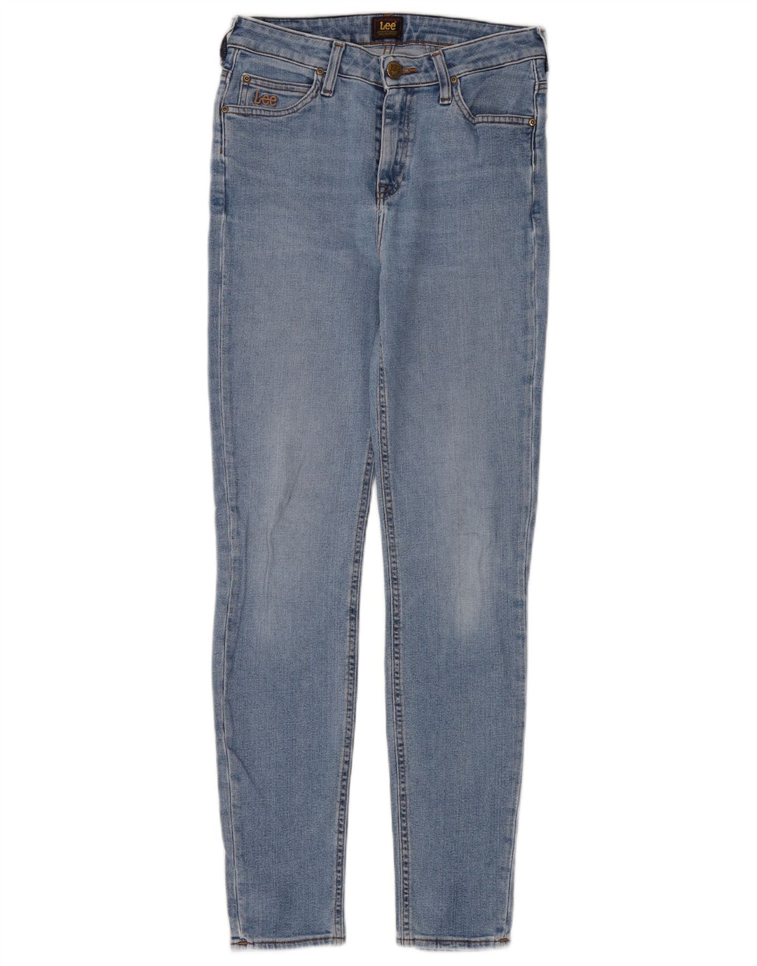 Blugi skinny pentru femei Lee W29 L33 Bumbac albastru