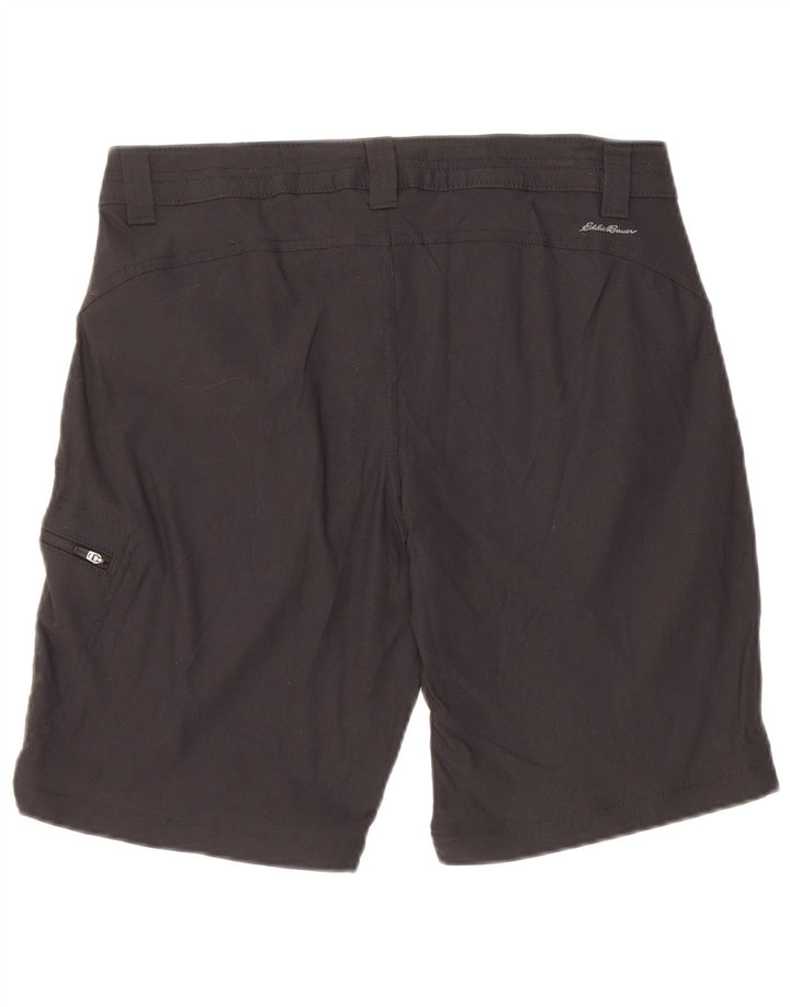 Pantaloni scurți de drumeție pentru femei Eddie Bauer US 8 Medium W30 Nylon negru