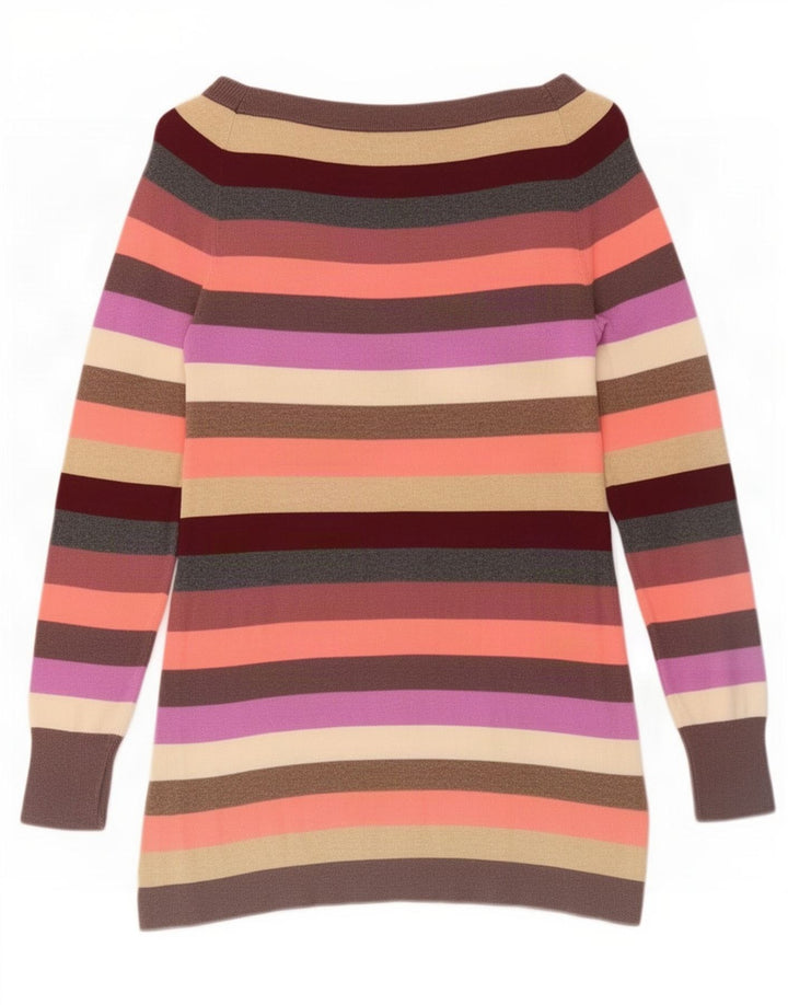 Pulover de maternitate pentru femei Gap, cu gât de barcă, UK 12 Medium Multicolor