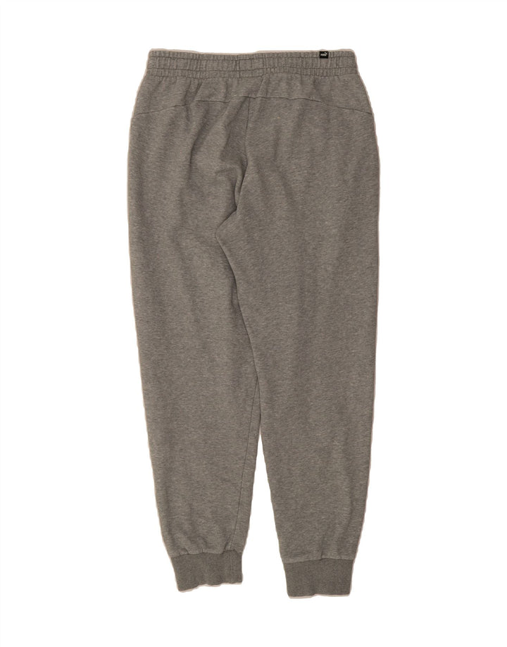 PUMA Mens Tracksuit Trousers Joggers Large Grey Cotton Vintage Puma and Second-Hand Puma from Messina Hembry 