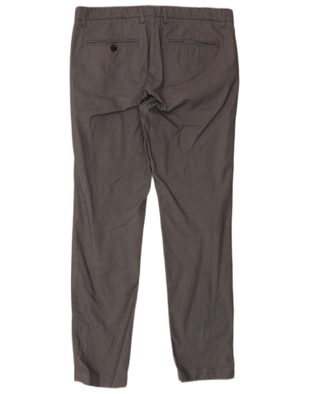Ted Baker Pantaloni de costum slim pentru bărbați L34 L31 bumbac gri