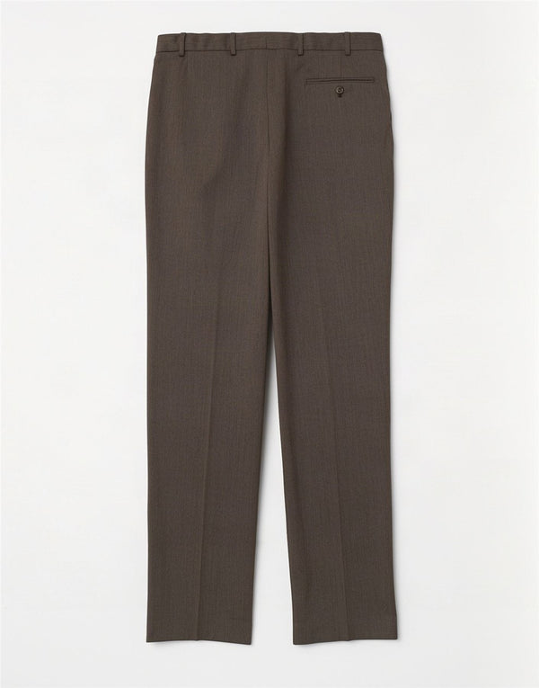 Pantaloni de costum pentru femei Marks & Spencer L36 L33 Lână gri