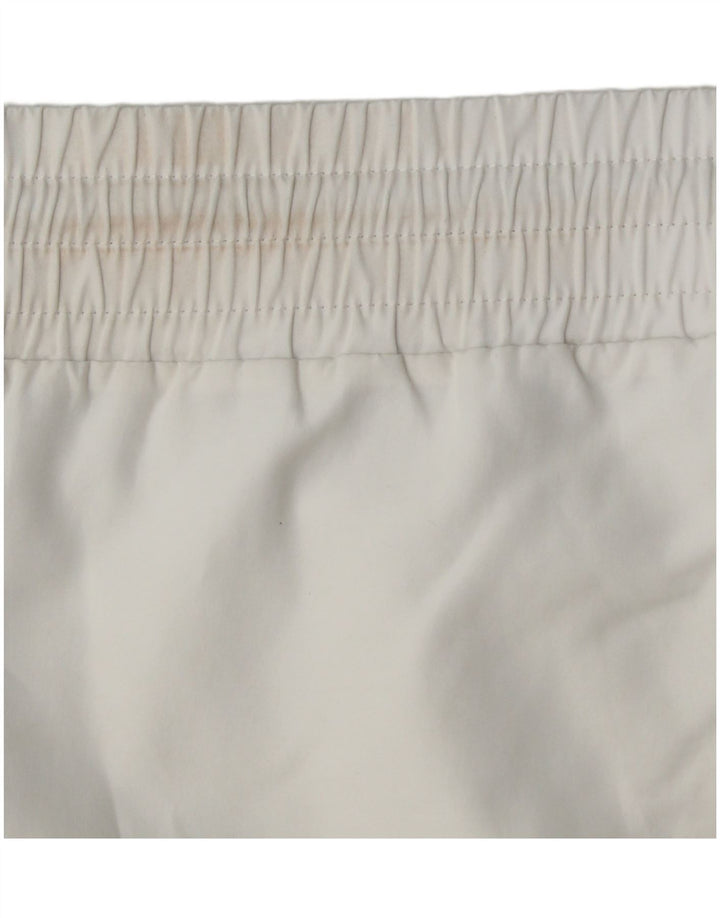 Pantaloni scurți sport pentru bărbați Adidas, mari, alb, din poliester