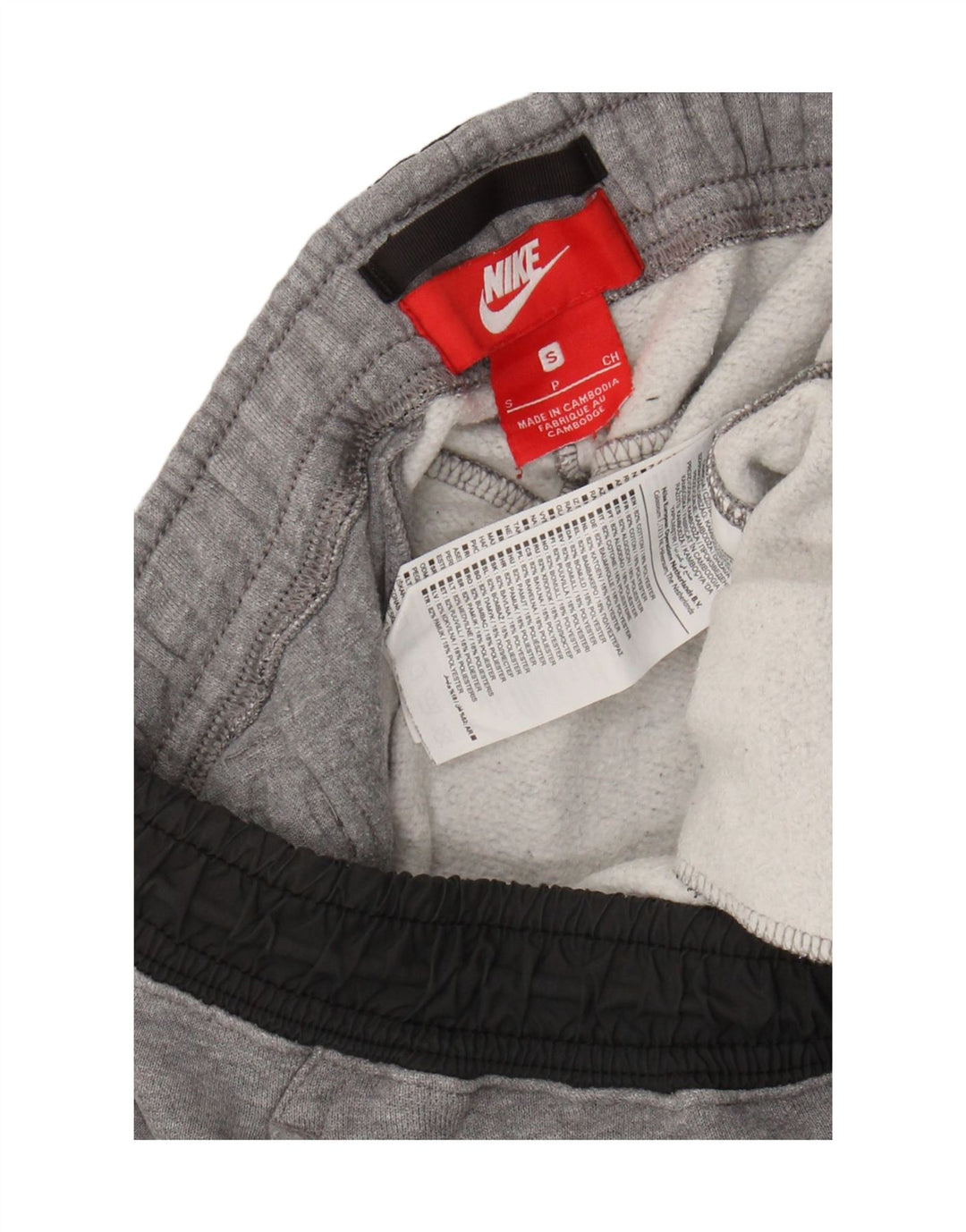 Pantaloni de trening pentru bărbați NIKE Pantaloni de jogging mici, gri, bumbac