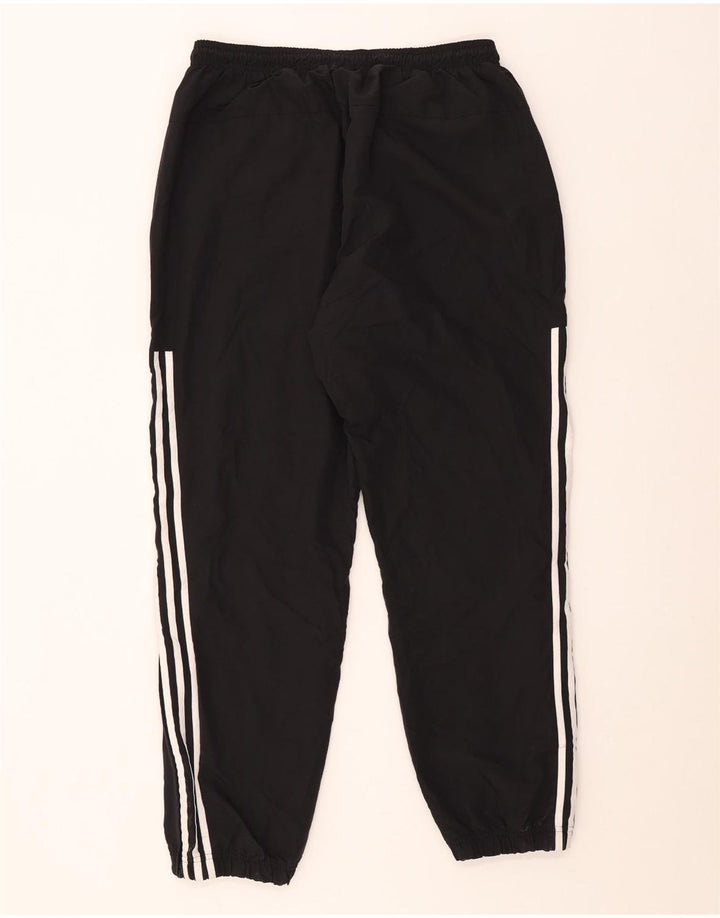 Pantaloni de trening Adidas pentru bărbați Joggeri poliester mediu negru