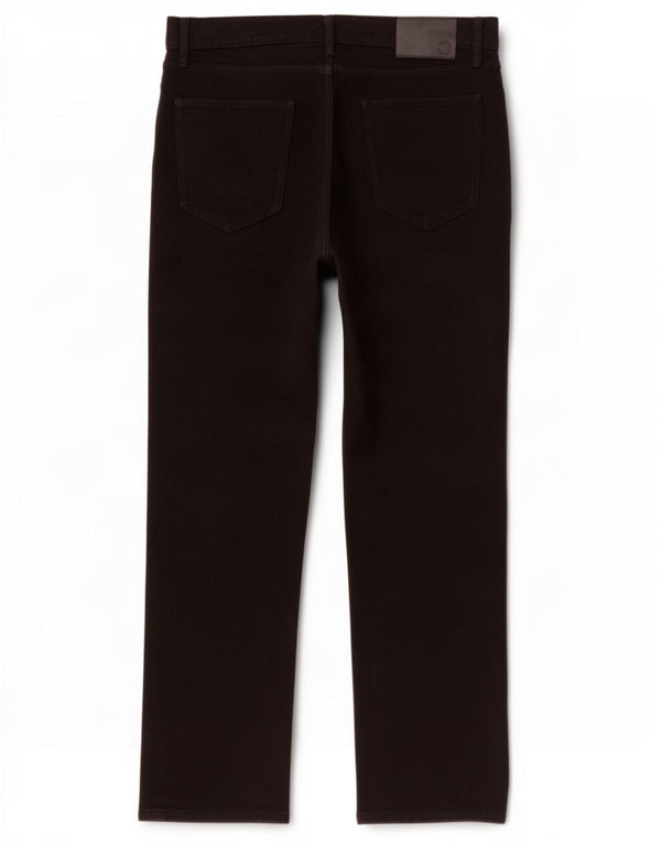 Pantaloni casual drepti pentru bărbați Marks & Spencer W34 L29 bumbac negru