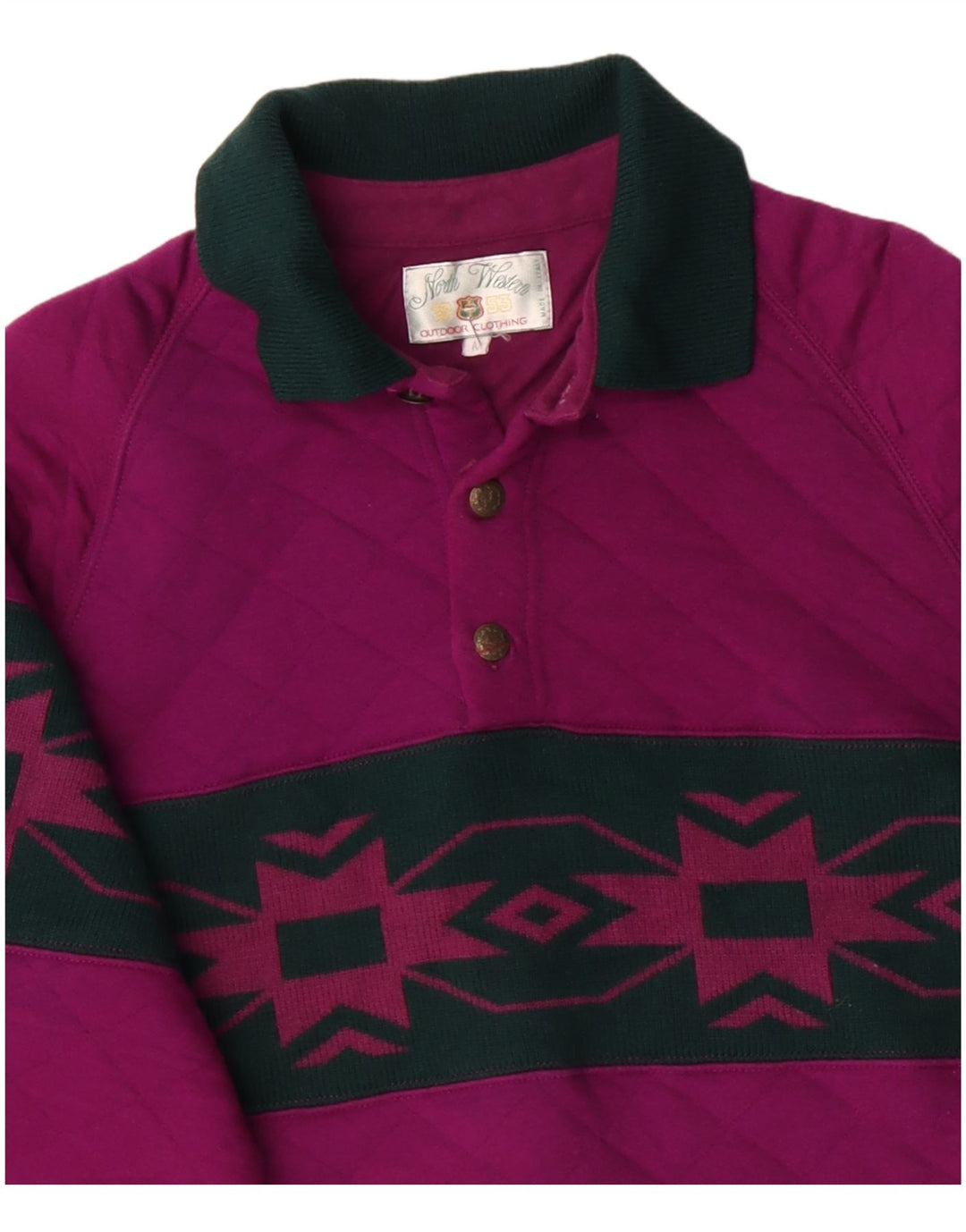 NORTH WESTERN Hanorac polo pentru bărbați Pulover Medium Purple Fair Isle
