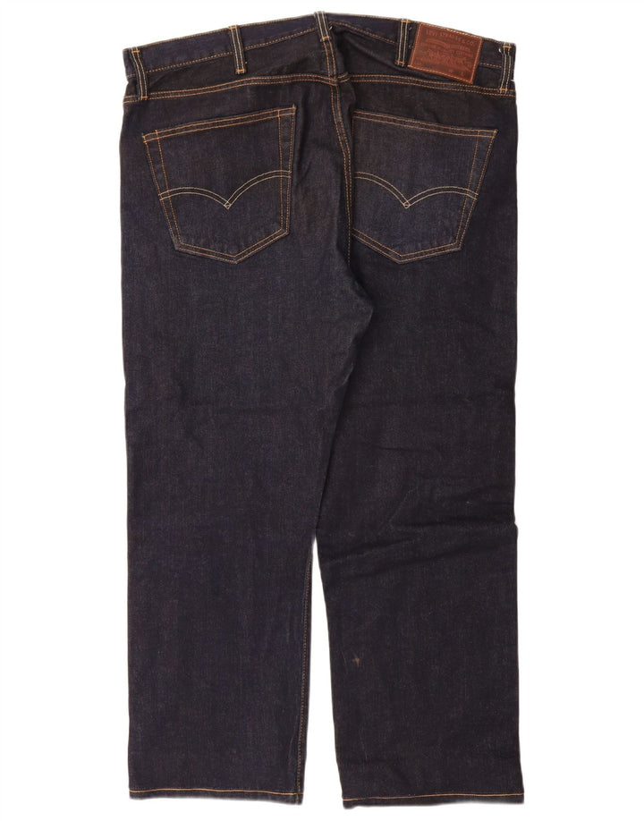 Blugi 501 drepti pentru bărbați Levi's W38 L27 Bumbac bleumarin