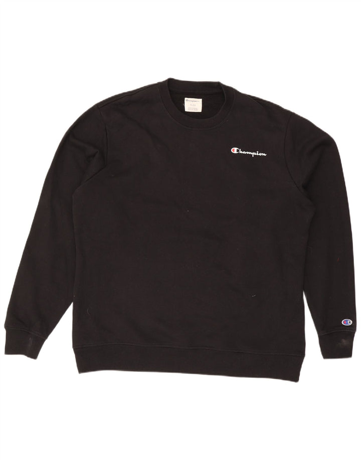 Pulover pentru bărbați Champion Pulover XL bumbac negru