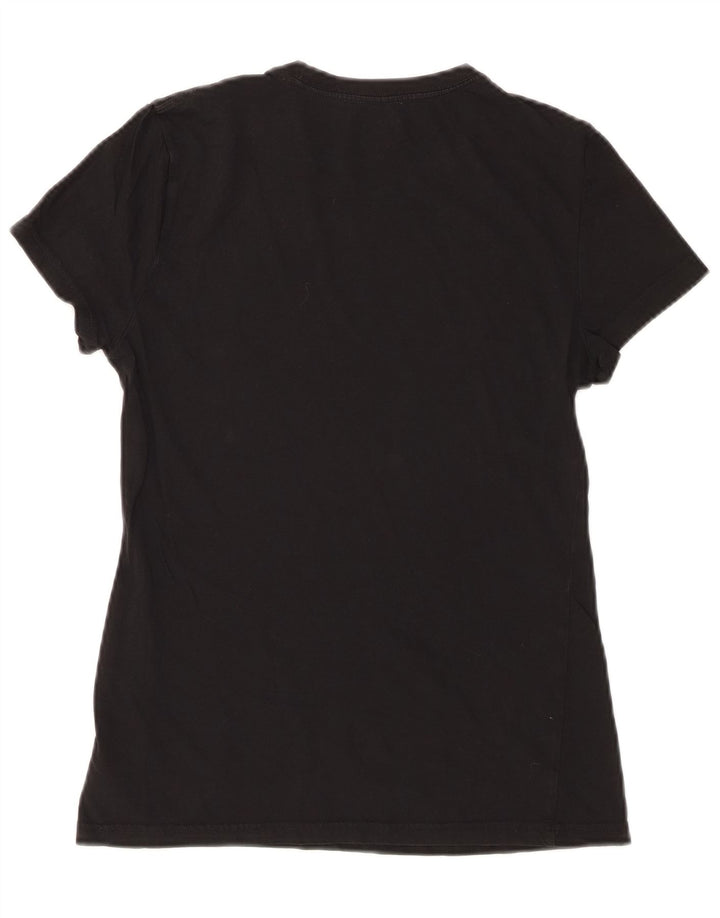 Tricou Reebok pentru femei Top UK 8 Small Black Bumbac