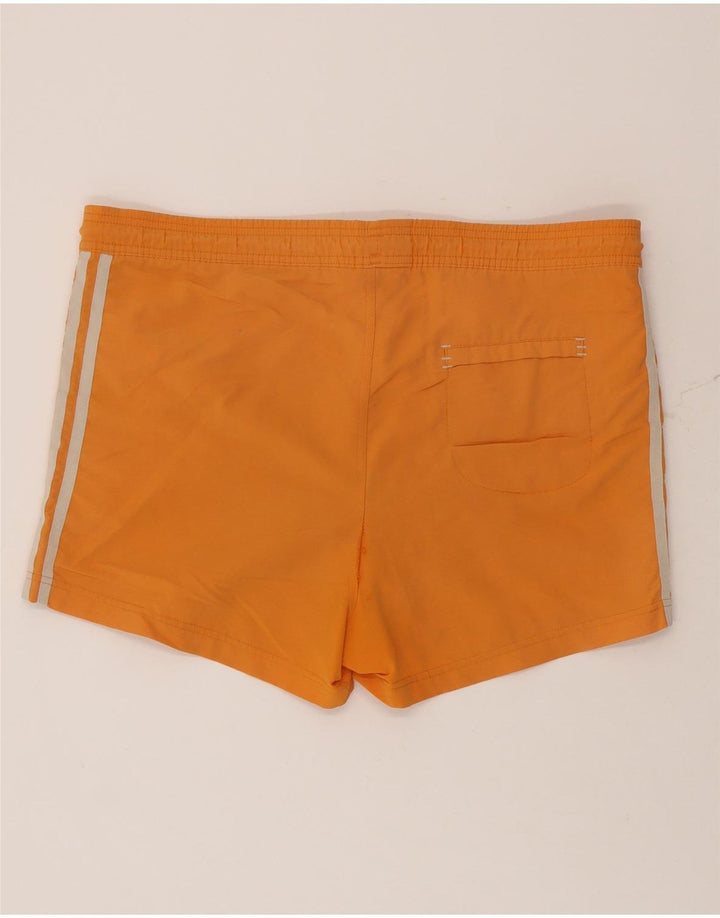 Pantaloni scurți de înot Adidas bărbați poliamidă portocaliu mediu