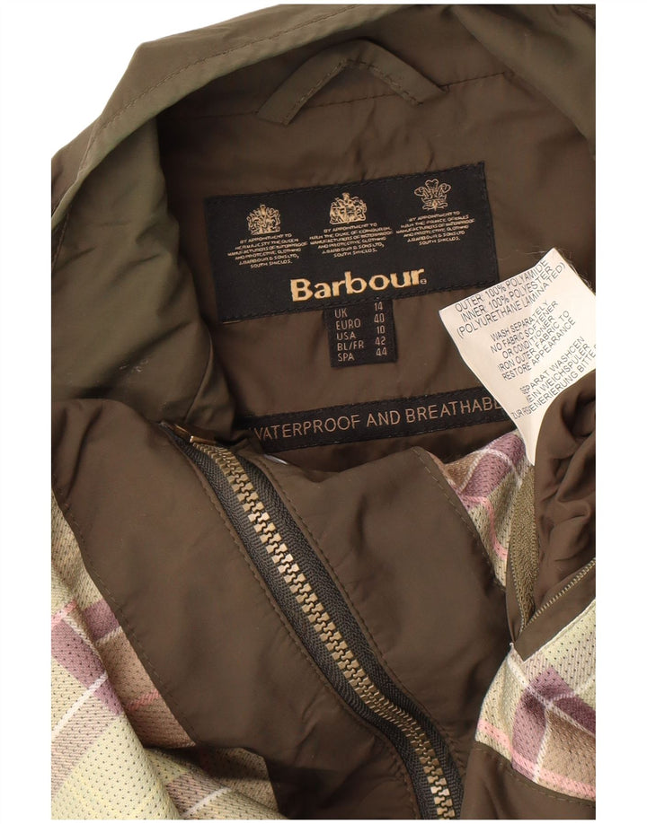 Jachetă Barbour pentru femei UK 14, mare, kaki, poliamidă
