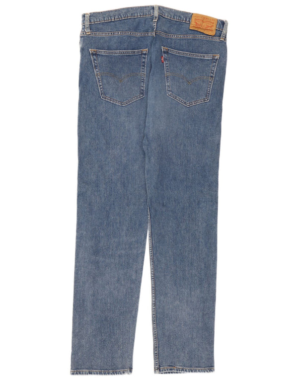 Blugi conici pentru bărbați Levi's 502 W34 L34 Bumbac albastru