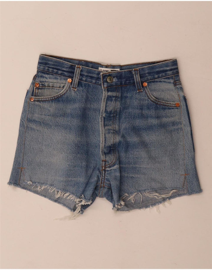 Pantaloni scurți din blugi Levi's W25 XS, bumbac albastru