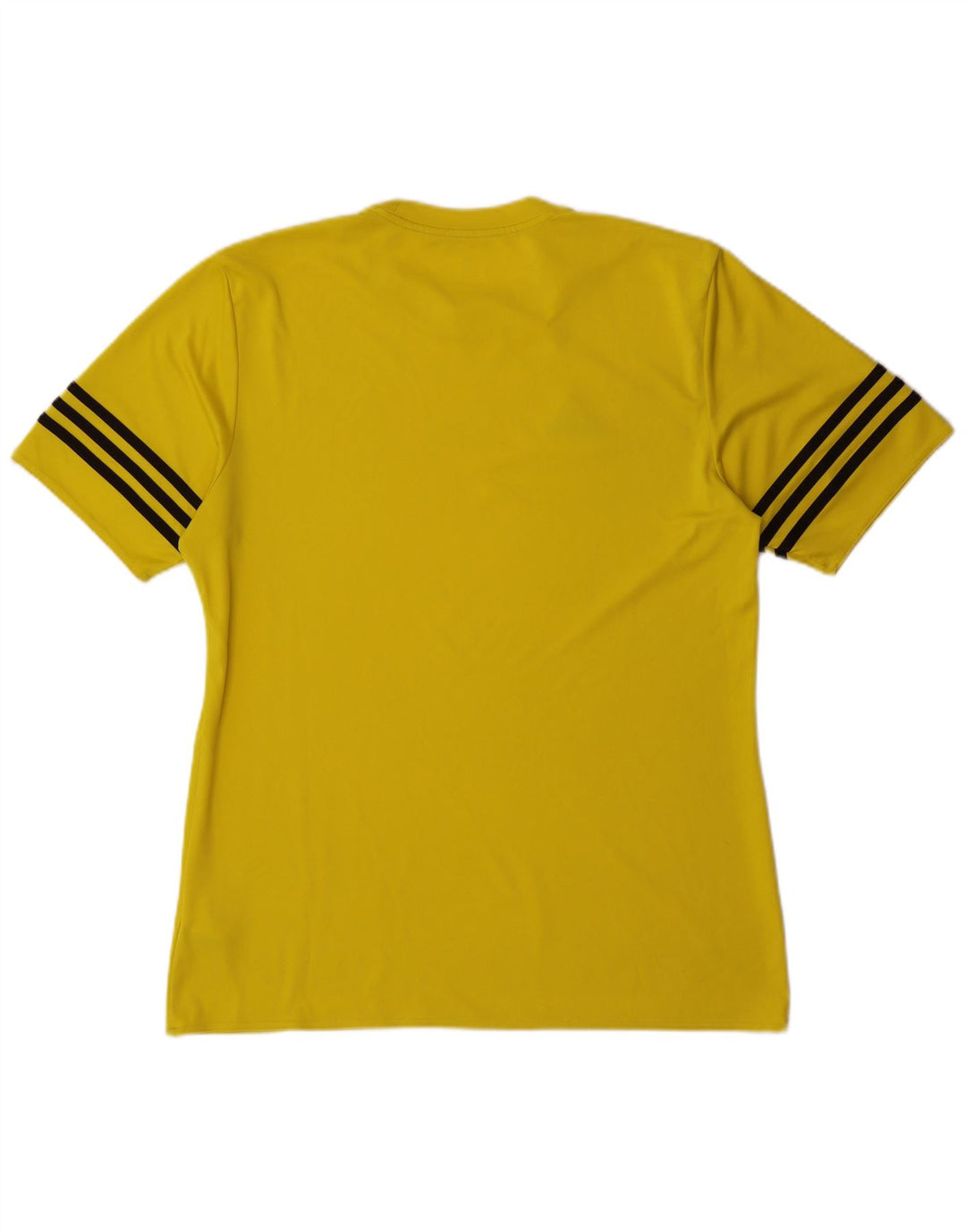 Tricou Adidas Climalite pentru bărbați Top mare din poliester galben