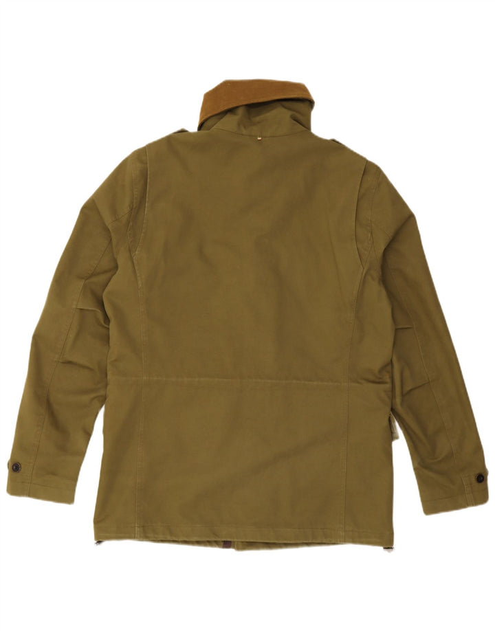 Jachetă Utilitară pentru bărbați Pretty Green UK 38 Medium Khaki Bumbac