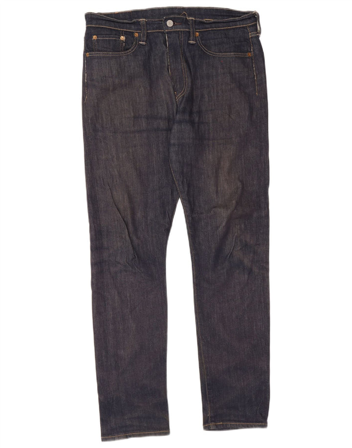 Blugi drepti pentru bărbați Levi's 522 W32 L32 bumbac bleumarin