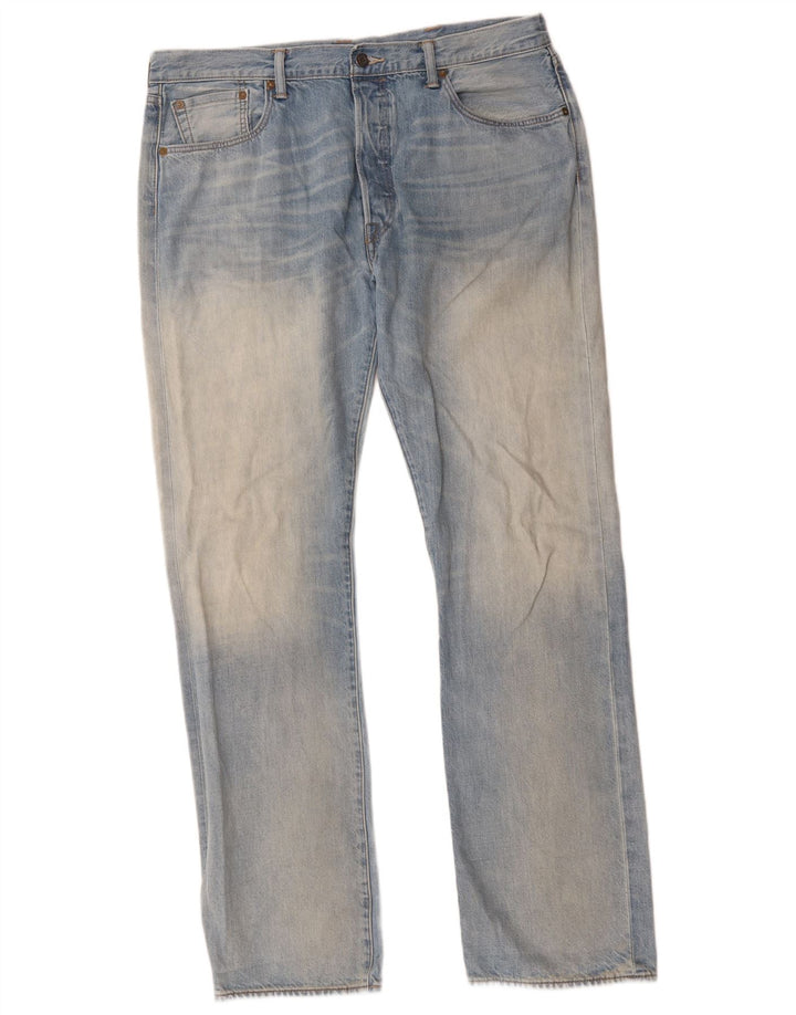 Blugi drepti pentru bărbați Levi's 501 W38 L34 Blue Viscose