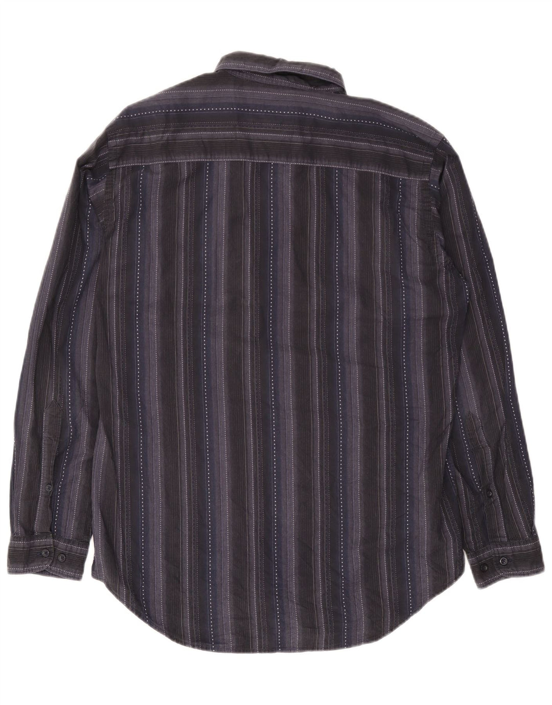 Cămașă Marlboro Classics pentru bărbați din bumbac cu dungi mari bleumarin