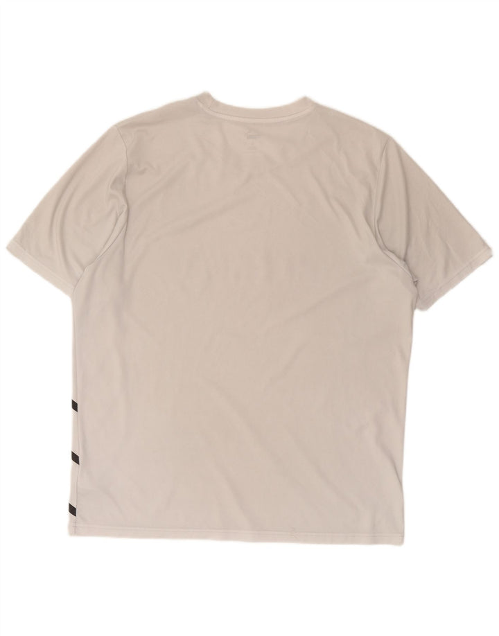 Tricou grafic pentru bărbați Puma Top XL Poliester alb