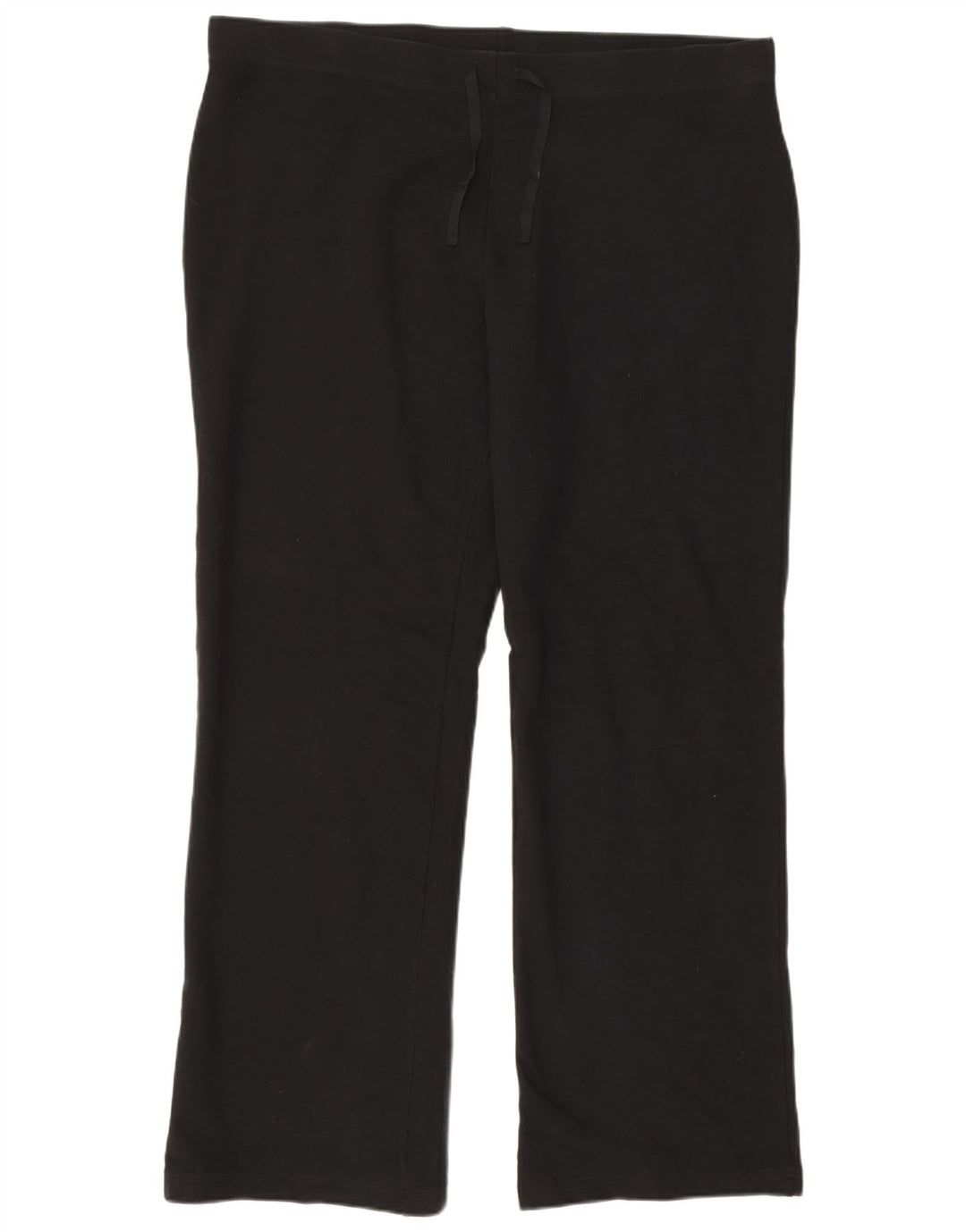 MARKS & SPENCER Pantaloni de trening pentru femei UK 22 3XL Bumbac negru