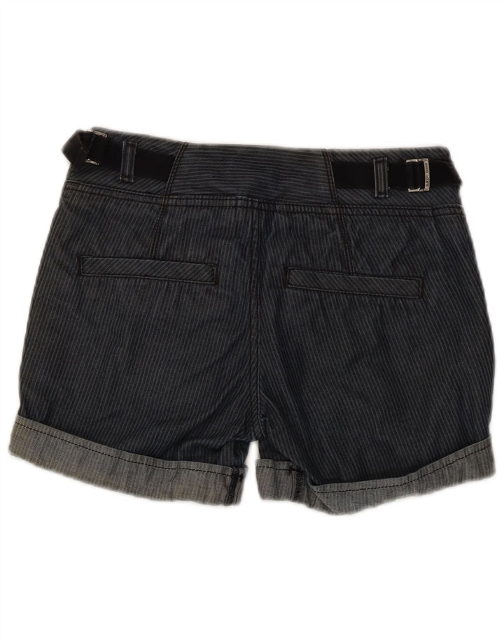 Pantaloni caldi pentru femei Diesel W26 Bumbac cu dungi albastre mici