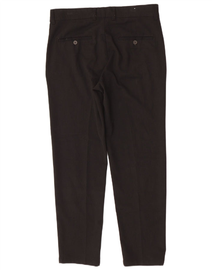 Pantaloni chino conici pentru bărbați Zara EU 40 Mediu L31 L29 Poliester negru