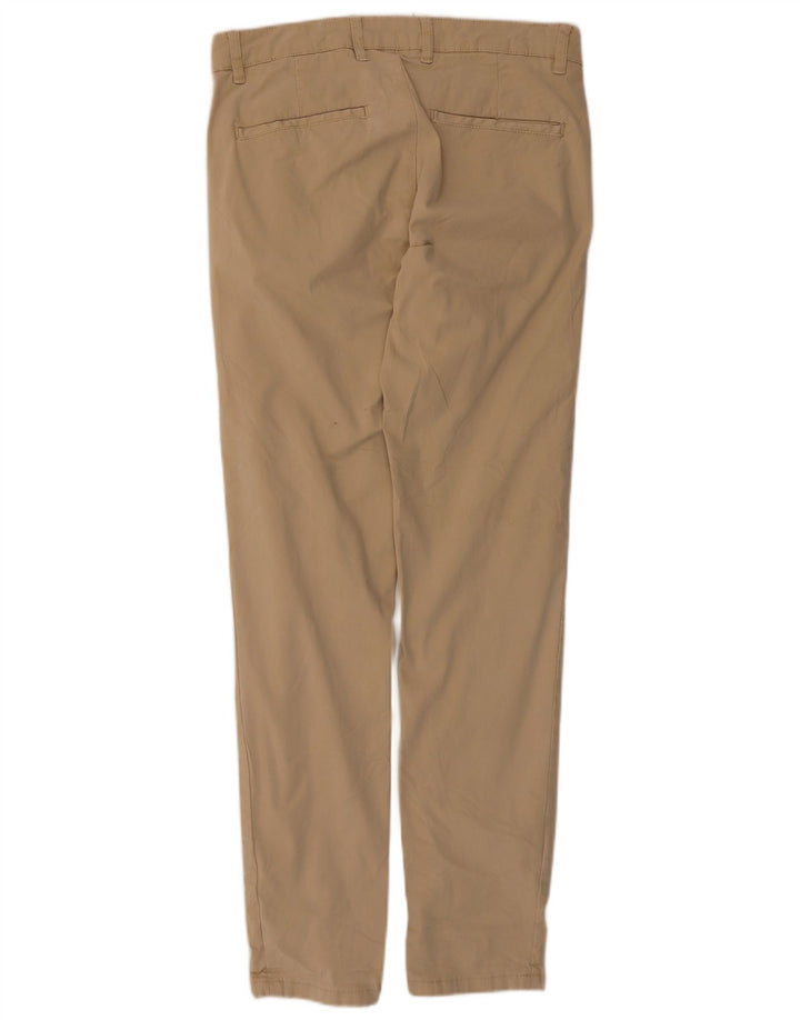 Pantaloni chino slim pentru bărbați Zara EU 40 Medium L31 L29 Bej