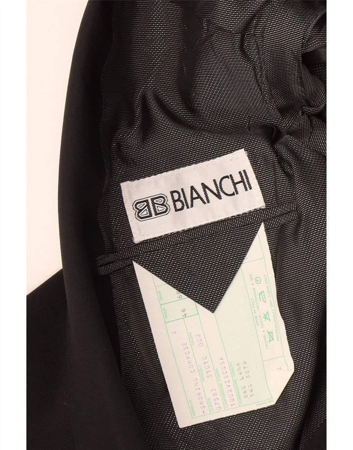 Jachetă Blazer pentru bărbați Bianchi 1 Button IT 46 Small Gri Lână