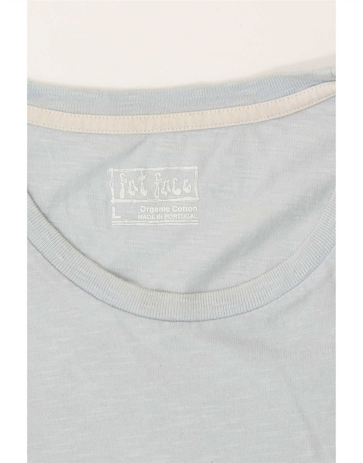 Tricou grafic pentru bărbați Fat Face Top mare, albastru, bumbac