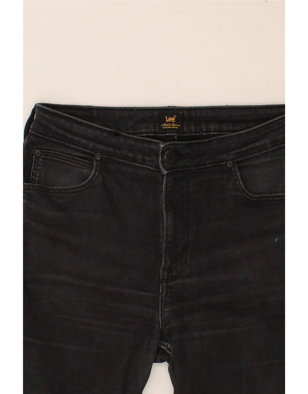 LEE Womens Skinny Jeans W28 L24 Black Vintage Lee and Second-Hand Lee from Messina Hembry 