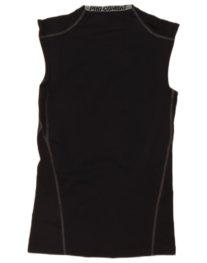 Vestă de luptă pentru bărbați Nike Pro Combat Top Medium Negru Poliester