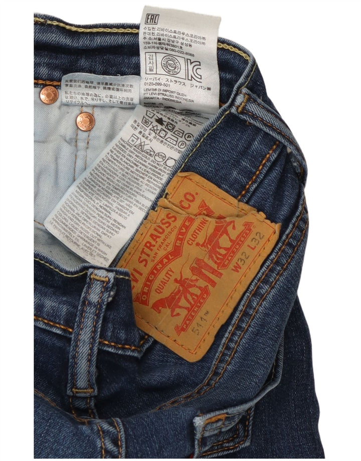 Blugi 511 Slim pentru femei LEVI'S W32 L29 Bumbac albastru
