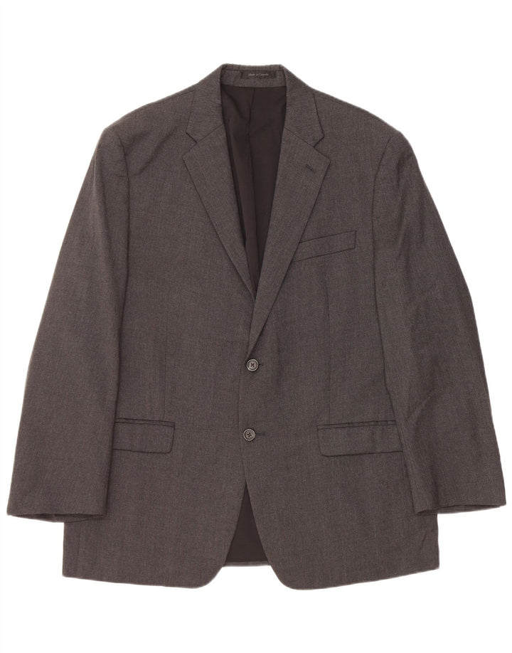 Jachetă pentru bărbați Ralph Lauren, cu 2 nasturi, UK 42 XL Lână gri