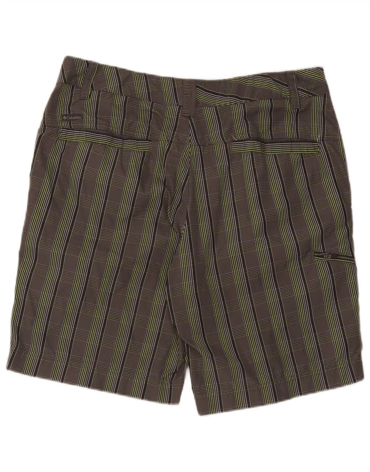 Pantaloni scurți pentru bărbați Columbia Omni-Shield Cargo W34 Large, gri din nailon