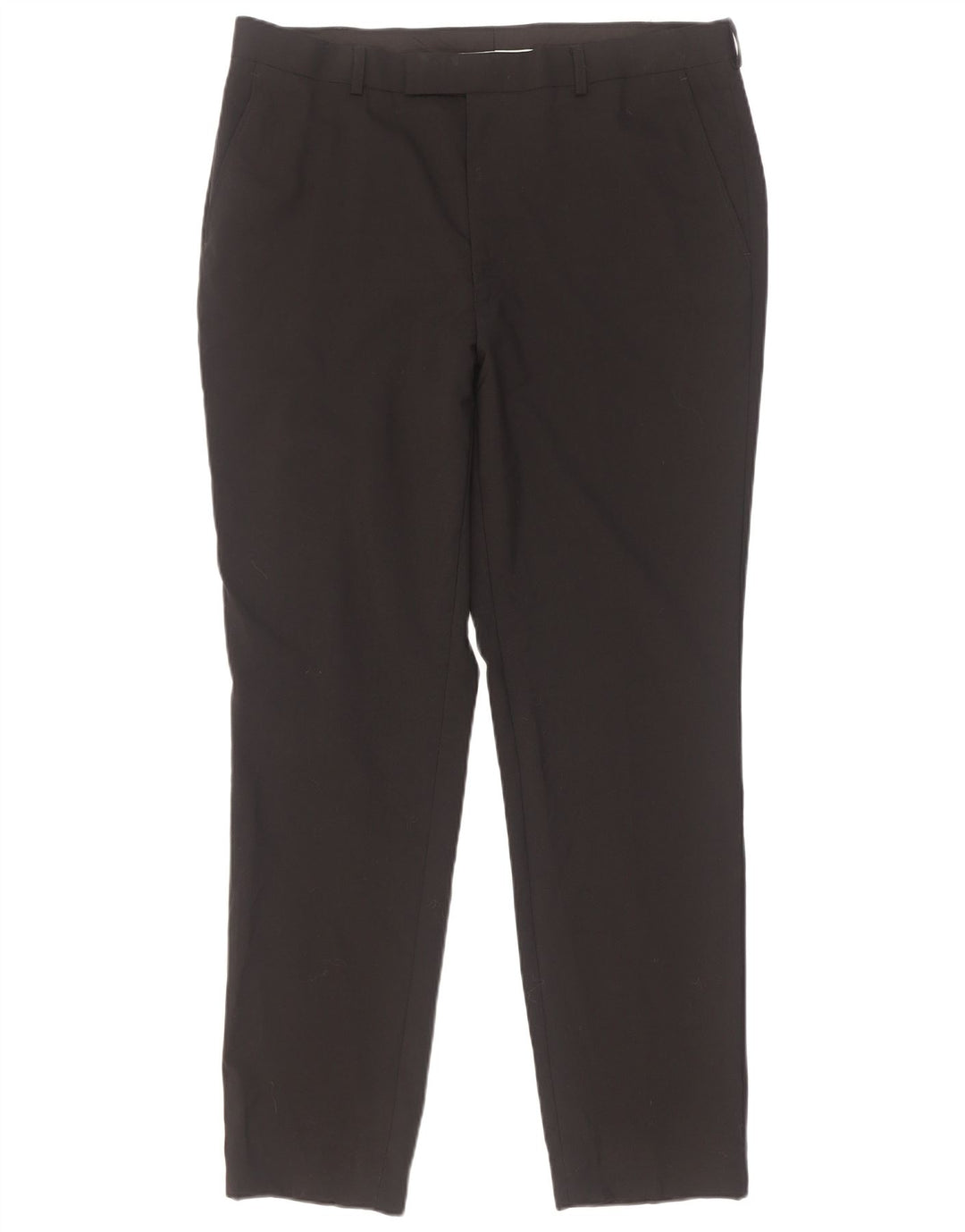 Pantaloni de costum pentru bărbați French Connection Slim Fit L36 L31 Poliester negru