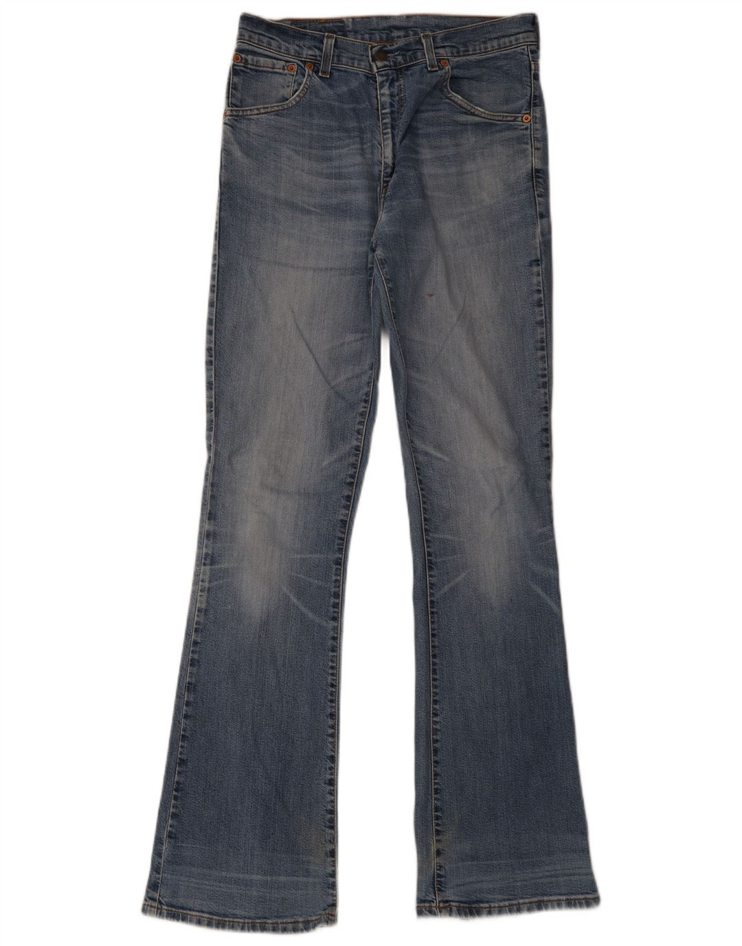Blugi pentru bărbați Levi's 525 Bootcut W32 L34 Bumbac albastru