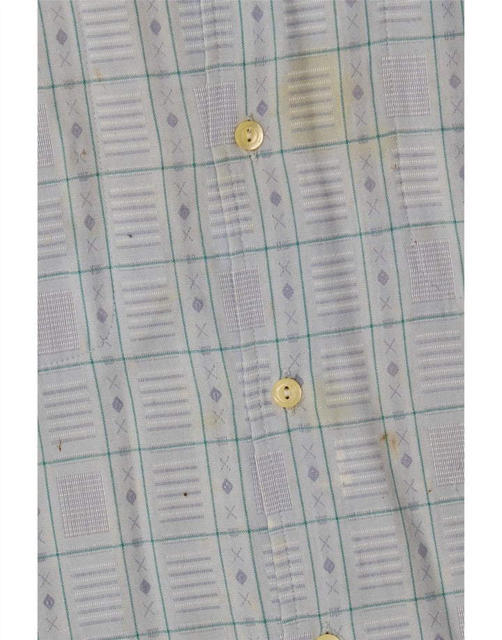 Cămașă pentru bărbați în carouri Wampum, albastru, Fair Isle