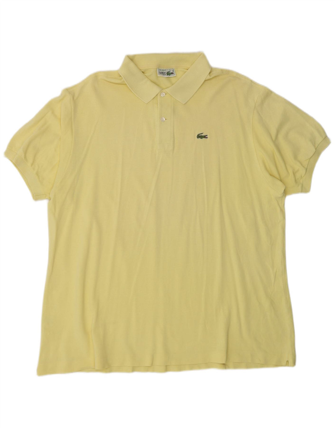 Tricou polo Lacoste pentru bărbați Mărimea 8 3XL Bumbac galben