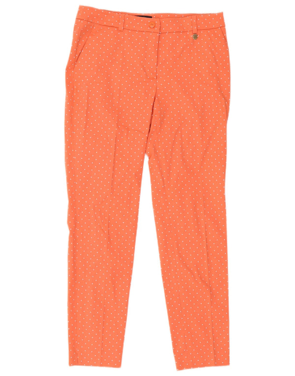 Luisa Spagnoli Pantaloni chino cu talie înaltă pentru femei IT 44 Medium W34 L27 Roz