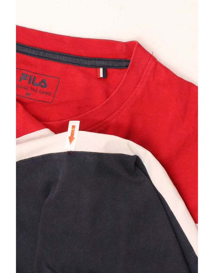 Tricou grafic pentru bărbați Fila Top Mediu Multicolor Colorblock