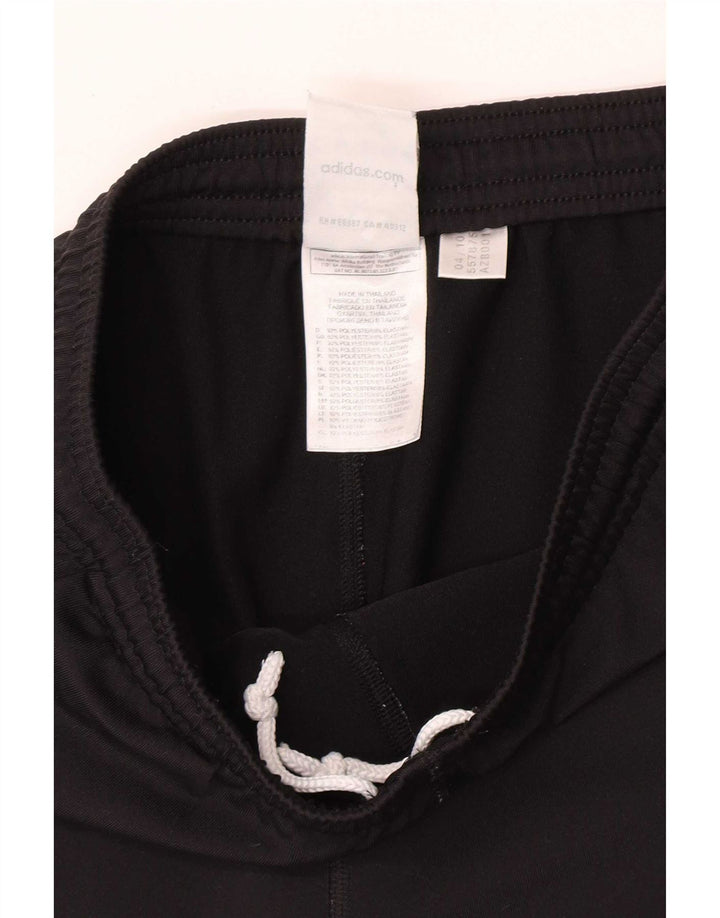 Pantaloni scurți sport Adidas pentru femei UK 12 Medium Black Poliester