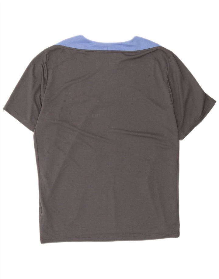 Tricou pentru bărbați Nike Dri Fit Top XL Gri poliester color bloc