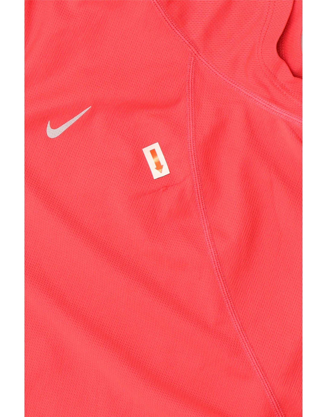 Tricou pentru femei Dri Fit NIKE Top UK 12 Medium Red Colorblock