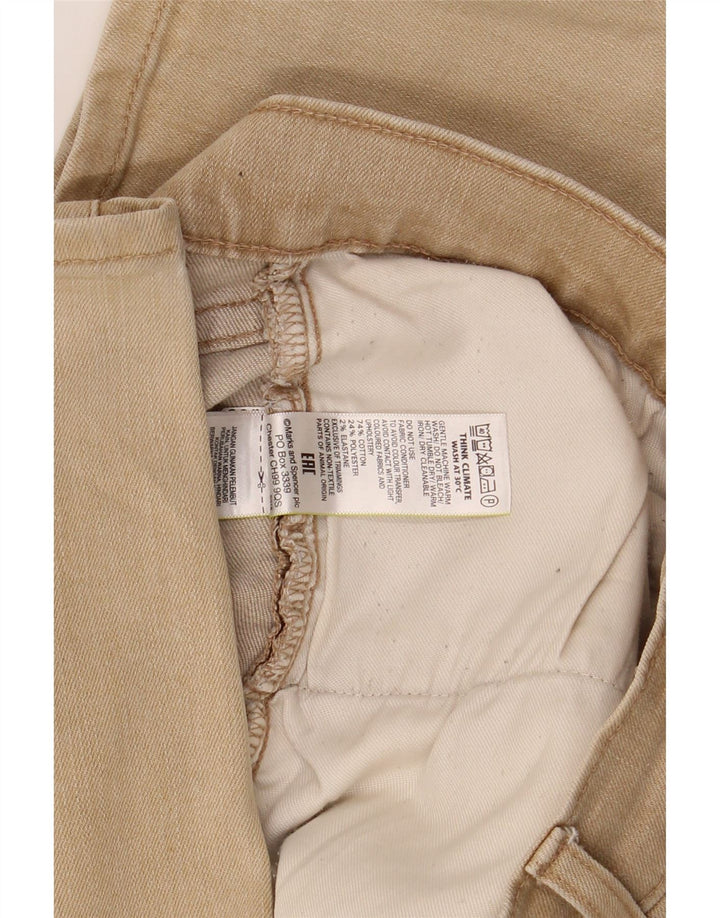 Blugi drepti pentru bărbați Marks & Spencer, cu ajustare normală, L30 L29, bumbac bej